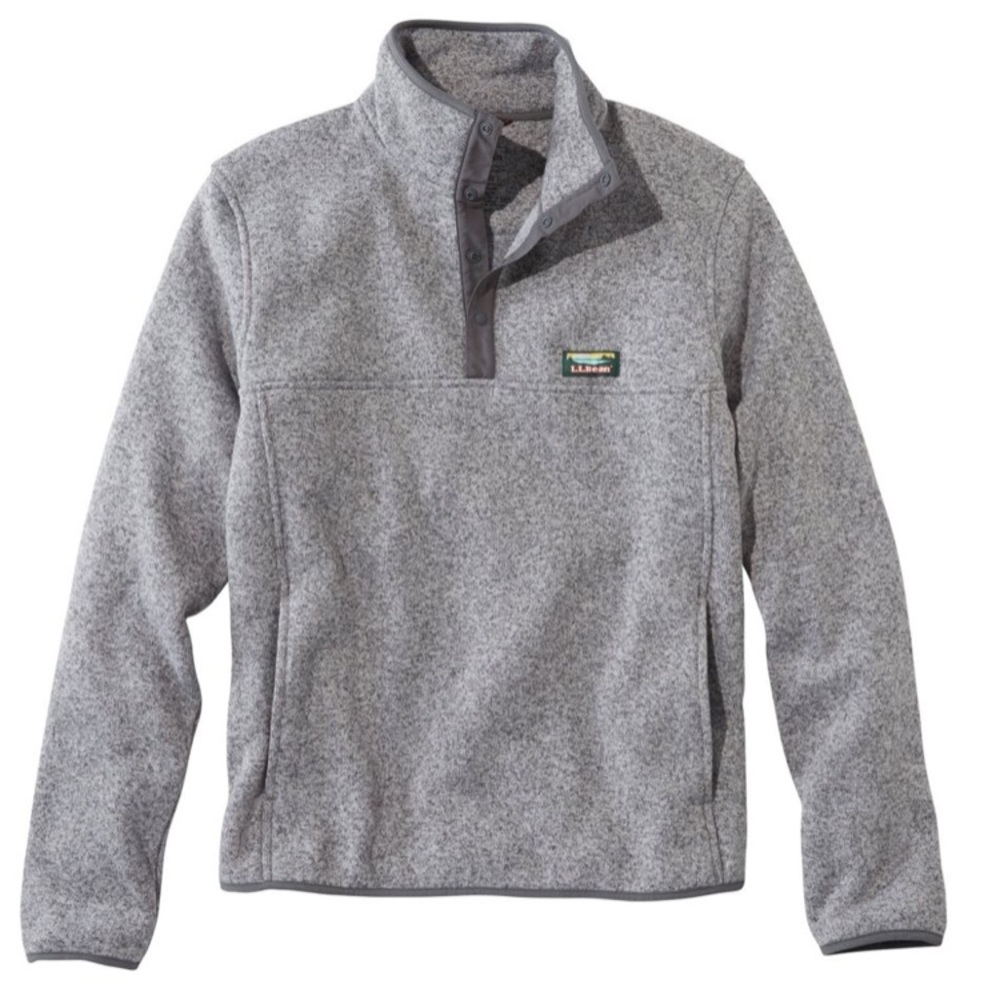 MENS LL Bean Fleece Pullover